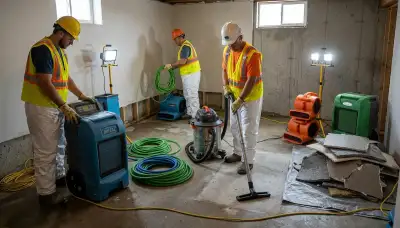 Water damage cleanup crew serving Port Charlotte, FL after flood and storm surge