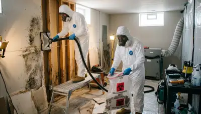 Mold removal crew inspecting water damage in Port Charlotte, FL home
