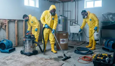 Sewer backup cleanup team serving homes in Port Charlotte, FL after water damage