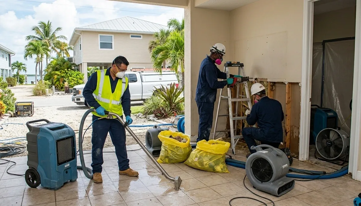 Water damage restoration team serving Port Charlotte, FL for fast cleanup and repair
