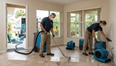 Water damage restoration team serving Port Charlotte, FL for fast water extraction and cleanup