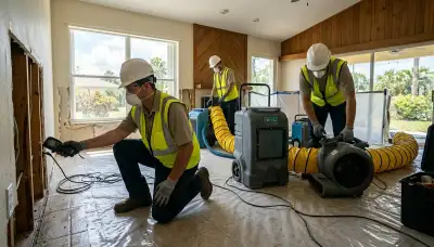 Water damage restoration team serving Port Charlotte, FL for fast cleanup and repair
