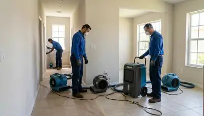 Water damage restoration crew serving Port Charlotte, FL for fast water removal and cleanup