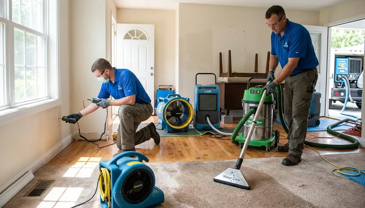 Water damage restoration team serving Port Charlotte, FL, for flood and storm cleanup