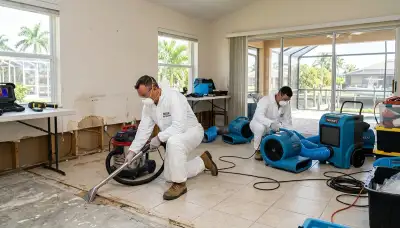 Water damage restoration team serving Port Charlotte, FL with professional cleanup services